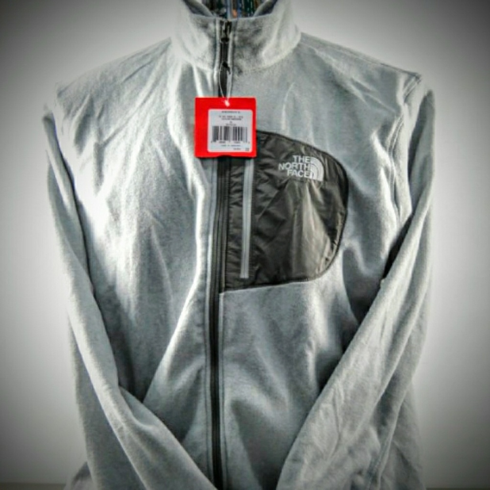 The North Face Gray Zipper Front Jacket-NWT, Sz XL